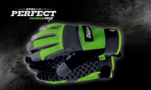 STALCO Rękawice syntetyczne Hi-Vis Gripper 9 79076