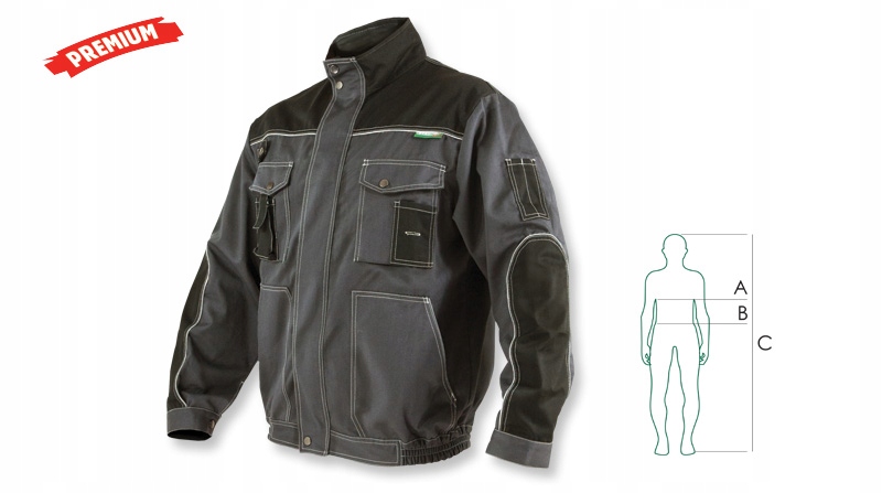 Stalco Bluza Robocza XXL-58 PREMIUM S-44411