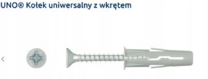 RAWLPLUG UNO-06+4035 Kołek uniwersalny 6 x 28 mm