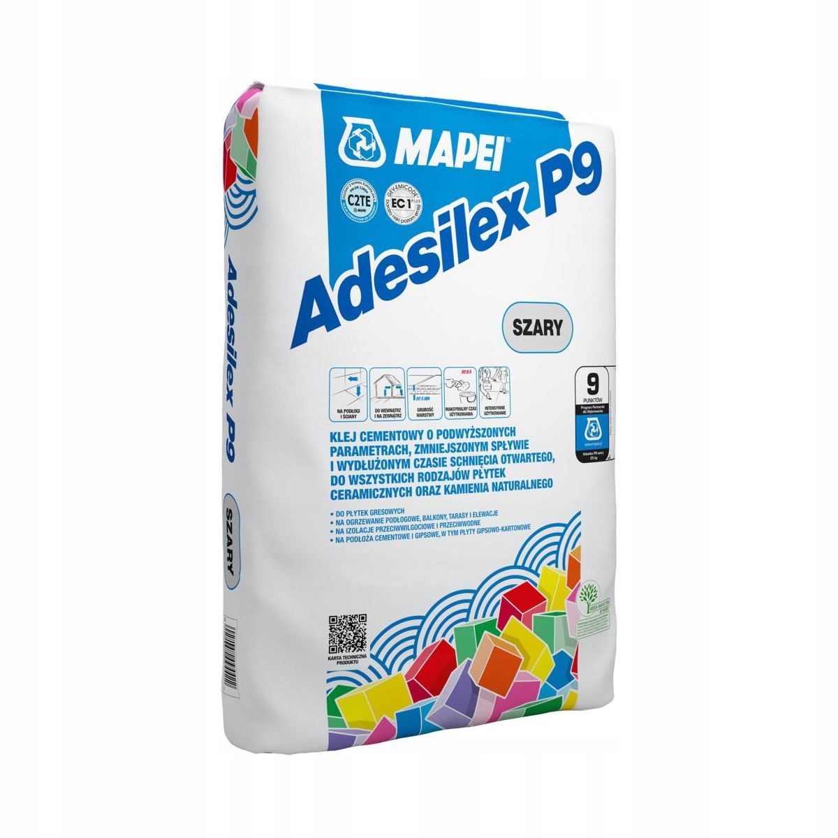 MAPEI Adesilex P9 Elastyczny szary 25kg