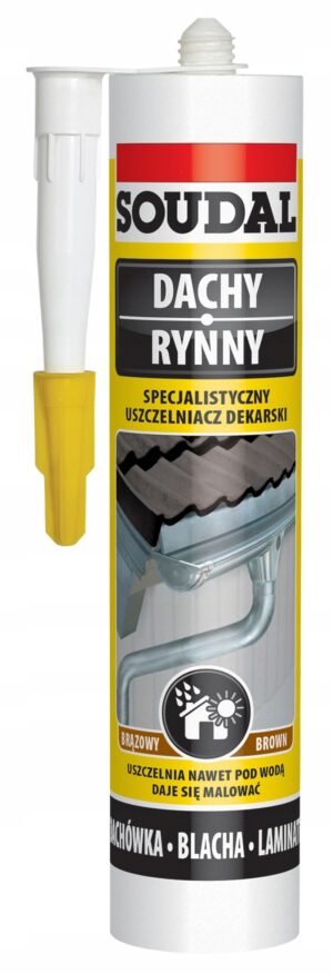 SOUDAL USZCZELNIACZ DEKARSKI BEZBARWNY