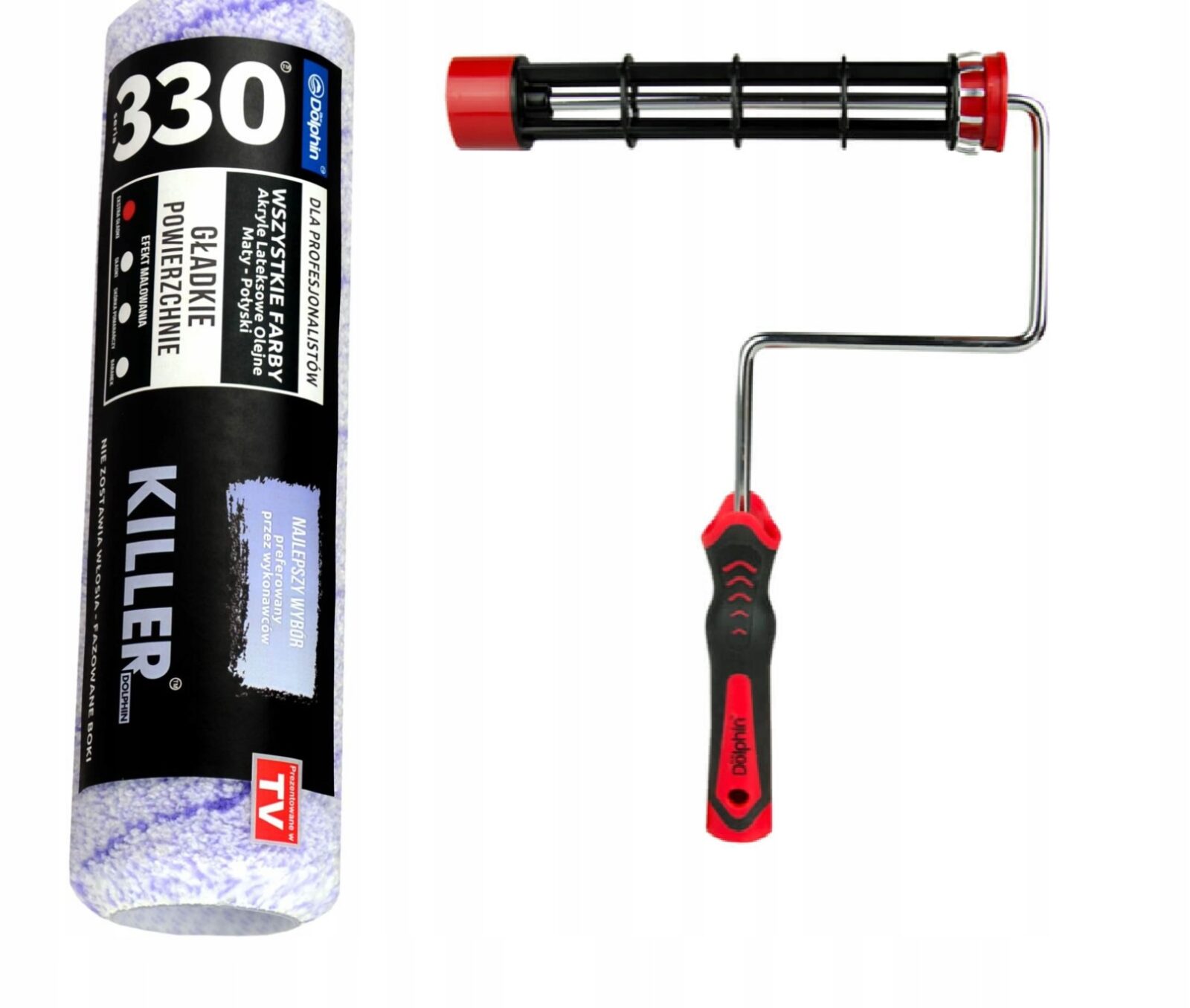 Blue Dolphin KILLER 330 uchwyt i wałek 25 cm/13 mm 1X 47465 + 1 X DR25