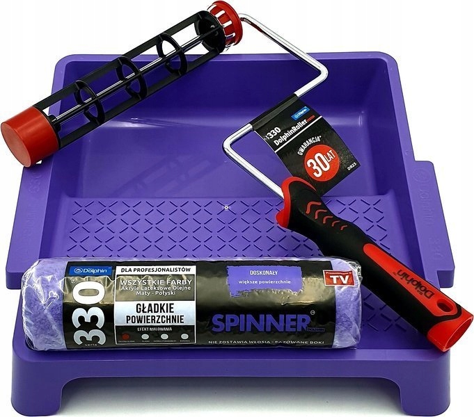 Dolphin 330 1x wałek spinner 47427 25CM 1x DR25 uchwyt 1x kuweta duża