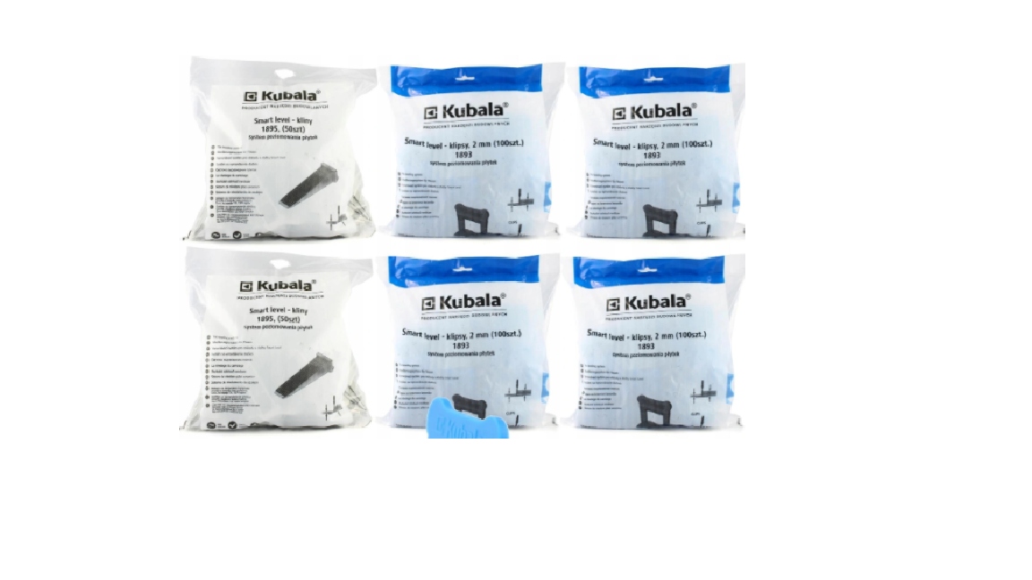 KUBALA SMART LEVEL KLINY 100 x1895 + KLIPSY 400 x1892 1mm