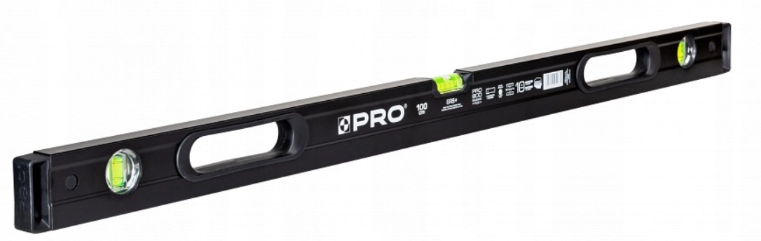 PRO Poziomica PRO800 Endurance Plus Frezowana 50CM czarna