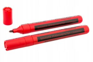 PRO Marker permanentny CZERWONY