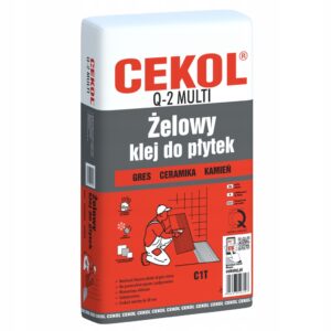 CEKOL Q-2 MULTIŻELOWY KLEJ DO PŁYTEK 5KG