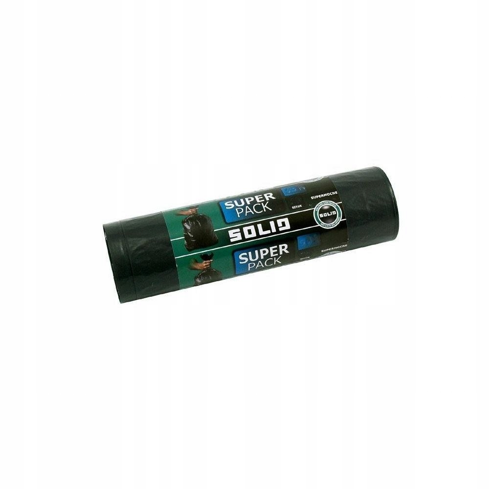Worki na śmieci Super Pack Solid 10 szt x 35 l 5077
