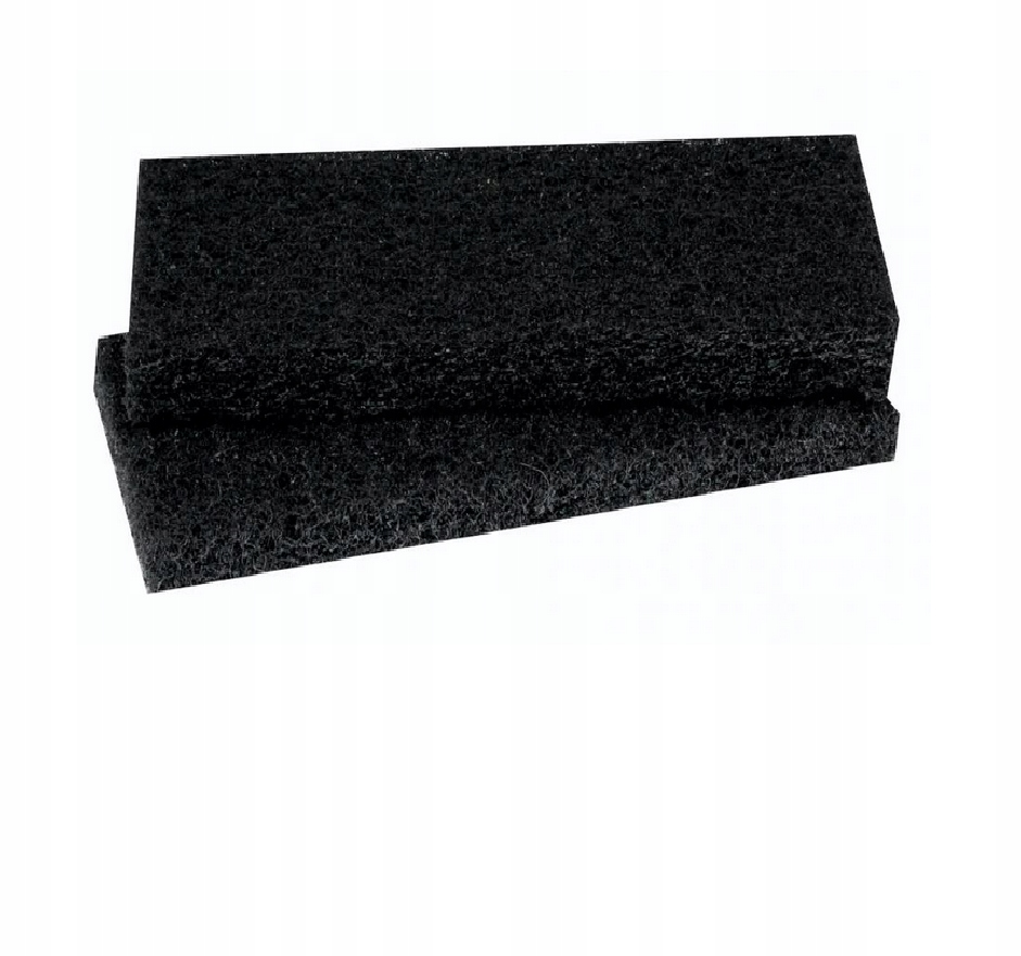 Włóknina czarna 120x250mm 2szt. Kubala 0363