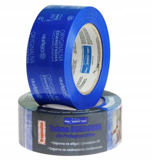 Blue Dolphin taśma ochronna zewnętrzna 48mmx25m MTPEBL 03751