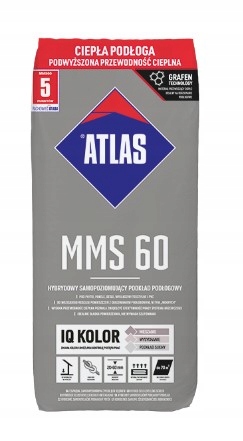 ATLAS MMS 60 SAMOPOZIOMUJĄCY PODKŁAD PODŁOGI 25KG