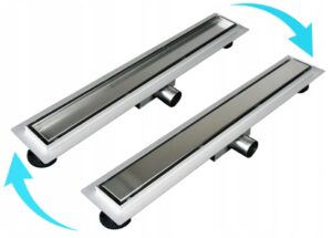 Odpływ liniowy Balneo DUPLEX next INOX 60 cm