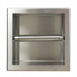 UCHWYT NA PAPIER TOALETOWY WNĘKOWY STAL BALNEO Box Paper-1 inox