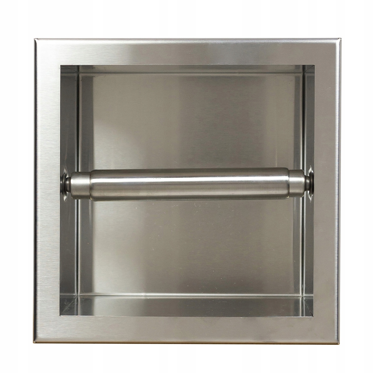 UCHWYT NA PAPIER TOALETOWY WNĘKOWY STAL BALNEO Box Paper-1 inox