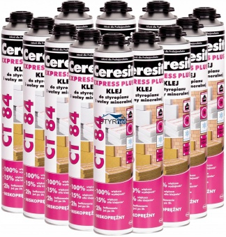 Ceresit CT84 Express Klej poliuretanowy 850ml 12sz