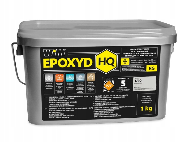 WIM EPOKSYDOWA EPOXYD FUGA HQ 2KG 100 BIAŁA
