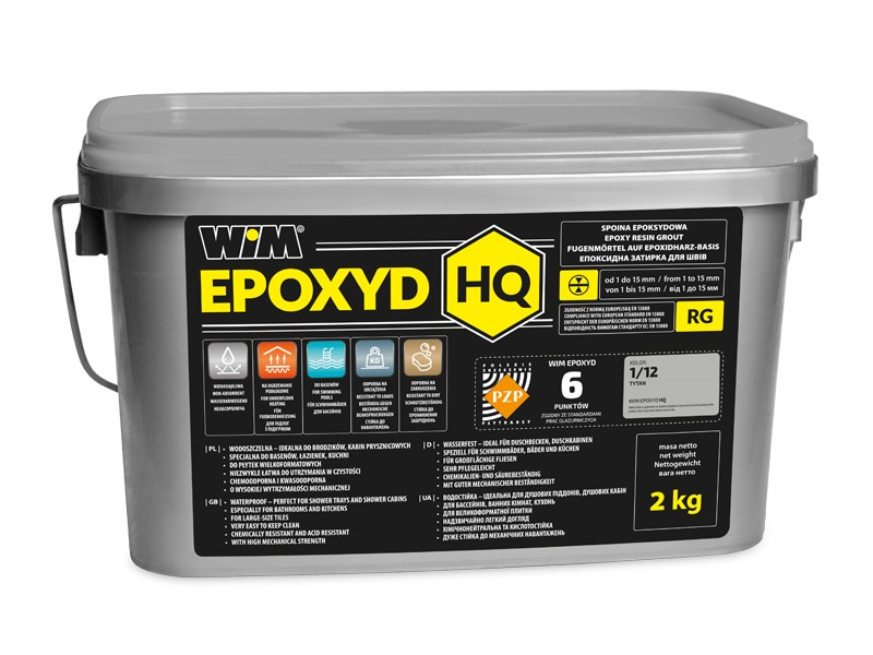 WIM EPOKSYDOWA EPOXYD FUGA HQ 2KG 113 SZARY