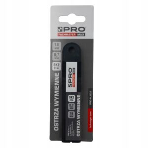 PRO OSTRZA WYMIENNE SK2 BLACK 18 MM 0.7MM 10 SZT PRO-NU032