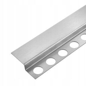 BALNEO LISTWA SPADKOWA INOX 130 CM CZOŁOWA SREBRNY