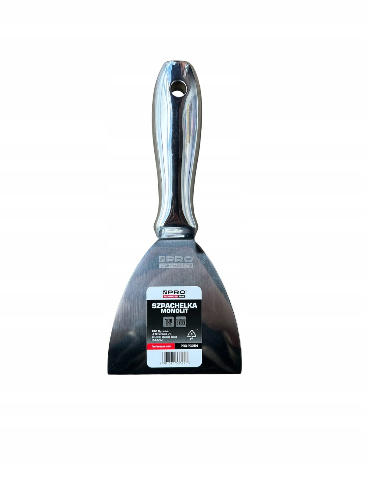 PRO SZPACHELKA MONOLIT 100MM 1-CZĘŚCIOWA PRO-PC254