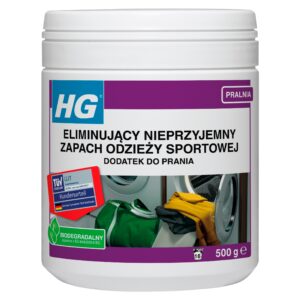 HG Dodatek do Prania Eliminujący Nieprzyjemny Zapach Odzieży Sportowej 500g