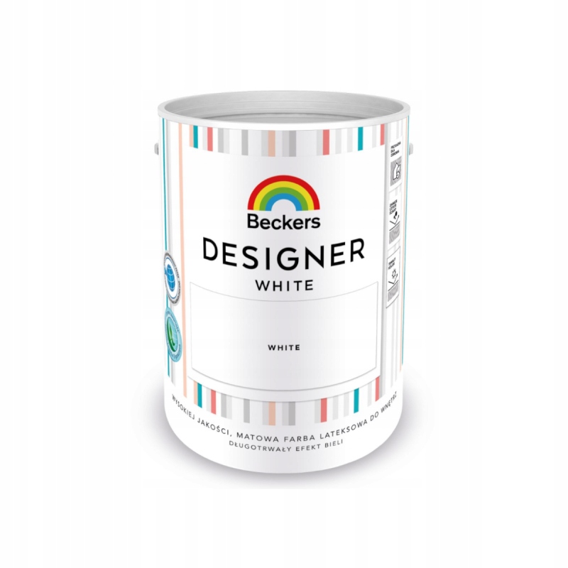 BECKERS DESIGNER WHITE 5 L FARBA LATEKSOWA