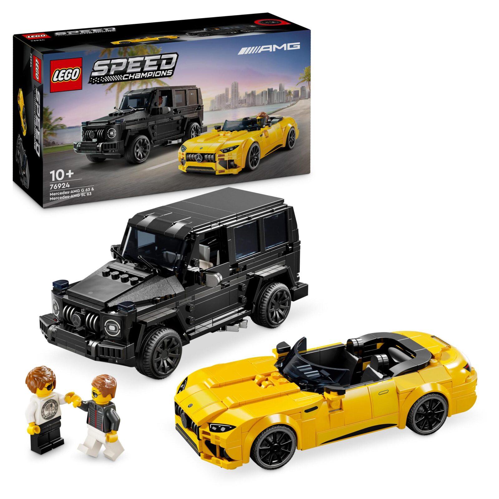 LEGO Speed Champions Mercedes-AMG G 63 i Mercedes-AMG SL 63 76924