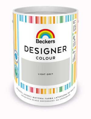 BECKERS DESIGNER COLOUR 5L MAT LIGHT GREY