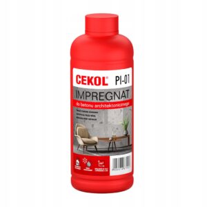 Impregnat do betonu architektonicznego CEKOL PI-01 - 1 l - gotowy do użycia