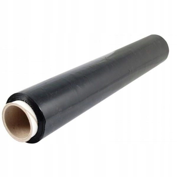 Folia stretch strecz strech czarny czarna 1,5 kg