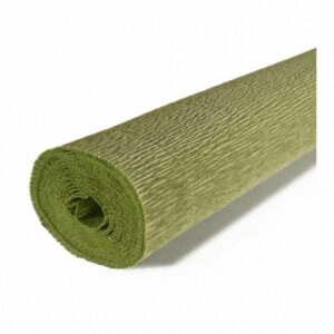 BIBUŁA KREPINA MARSZCZONA BestTotal 50cm x 2m NR 18 ZIELEŃ OLIWKOWA