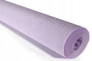 BIBUŁA KREPINA MARSZCZONA BestTotal 50cm x 2m NR 45 FIOLET LAVENDOWY
