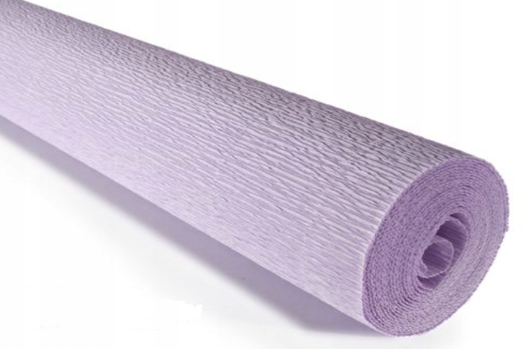 BIBUŁA KREPINA MARSZCZONA BestTotal 50cm x 2m NR 45 FIOLET LAVENDOWY