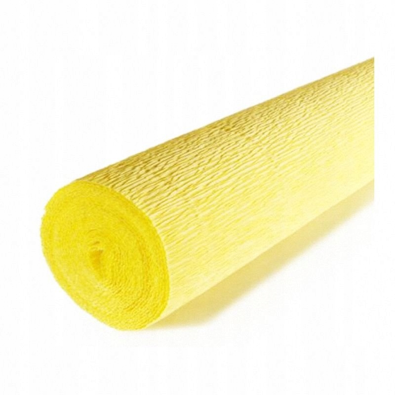 BIBUŁA KREPINA MARSZCZONA BestTotal 50cm x 2m NR 28 ZÓŁTY