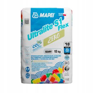 Mapei klej ULTRALITE S1 Flex Zero 15kg szary klej do glazury płytek