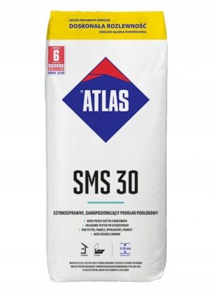 SMS 30 WYLEWKA SAMOPOZIOMUJĄCA 3-30MM 25KG ATLAS