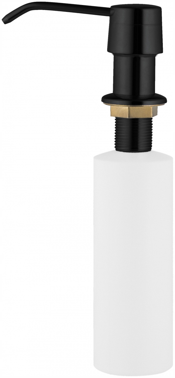 Dozownik do płynu do mycia naczyń czarny DECO 300 ml DEANTE ZZZ_B00D