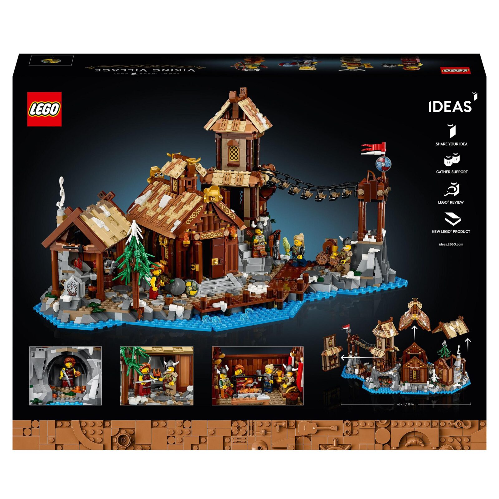 LEGO Ideas 21343 Wioska Wikingów