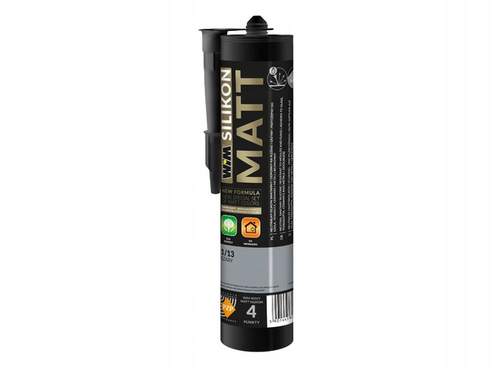 WIM SILIKON MATT 1/13 300ML SZARY