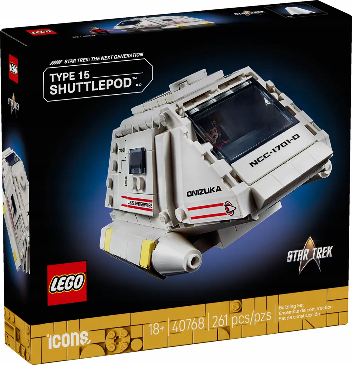LEGO Icons 40768 Star Trek: Type-15 Shuttlepod
