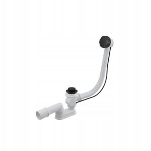 EXCELLENT SYFON WANNOWY 57 KOREK AUTO CZARNY MAT AREX.A55BL-570mm