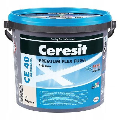 Ceresit - CE 40 PERGAMON - fuga elastyczna 5 kg