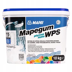 Hydroizolacja MAPEI folia w płynie MAPEGUM WPS 10kg