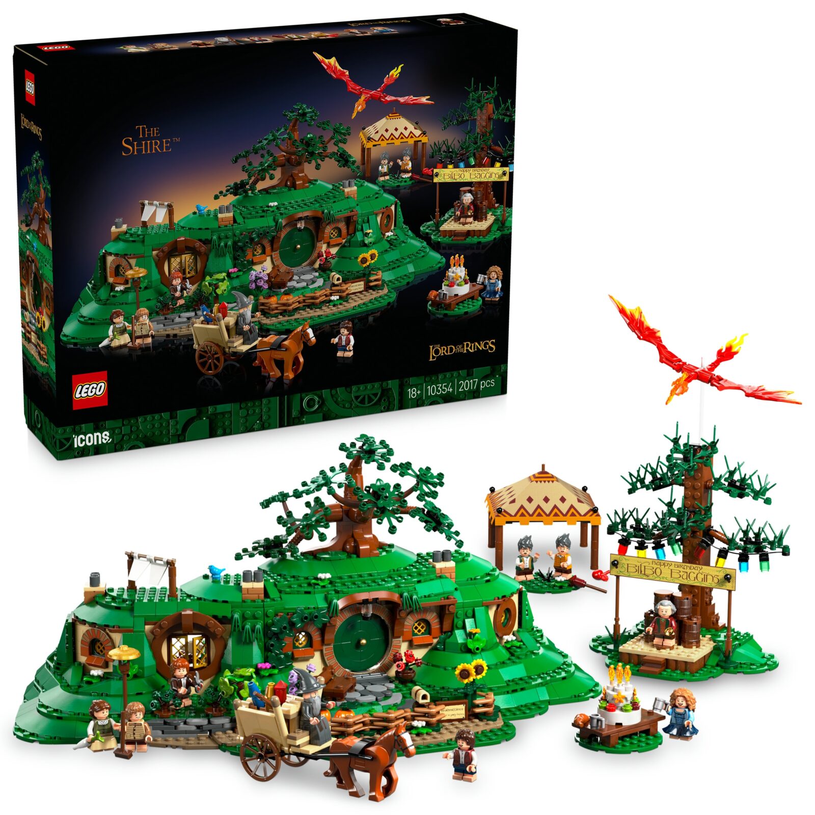 LEGO ICONS 10354 - Władca pierścieni: Shire