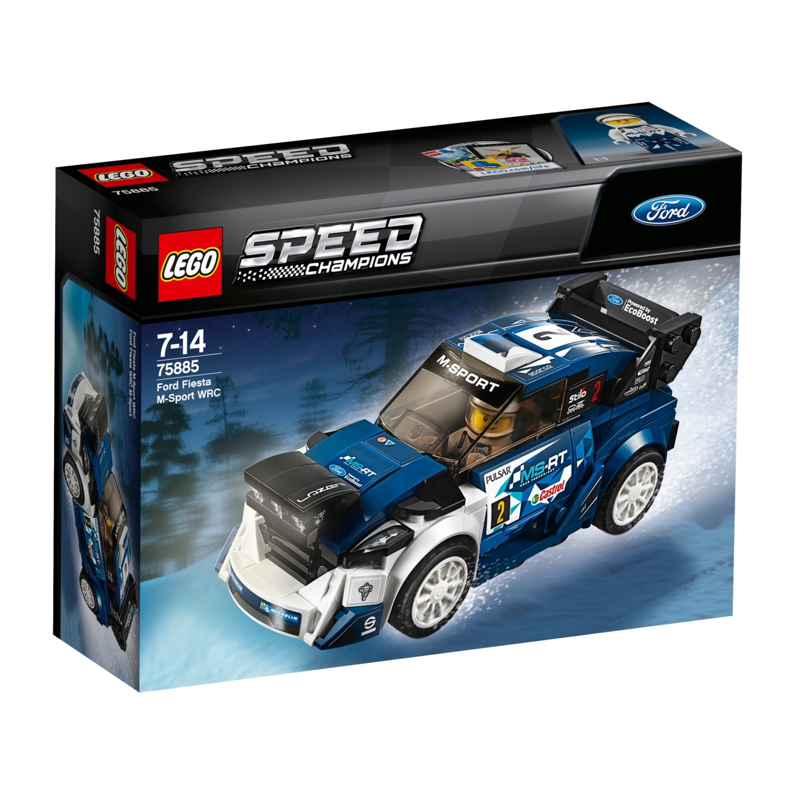 LEGO SPEED CHAMPIONS 75885 Ford Fiesta M-Sport WRC