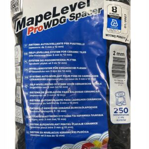 MAPEI Mapelevel ProWDG Klipsy dystansowe do poziomowania płytek 2mm 250szt