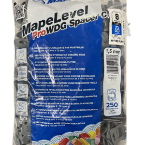 MAPEI Mapelevel ProWDG Klipsy dystansowe do poziomowania płytek 1,5mm 250sz