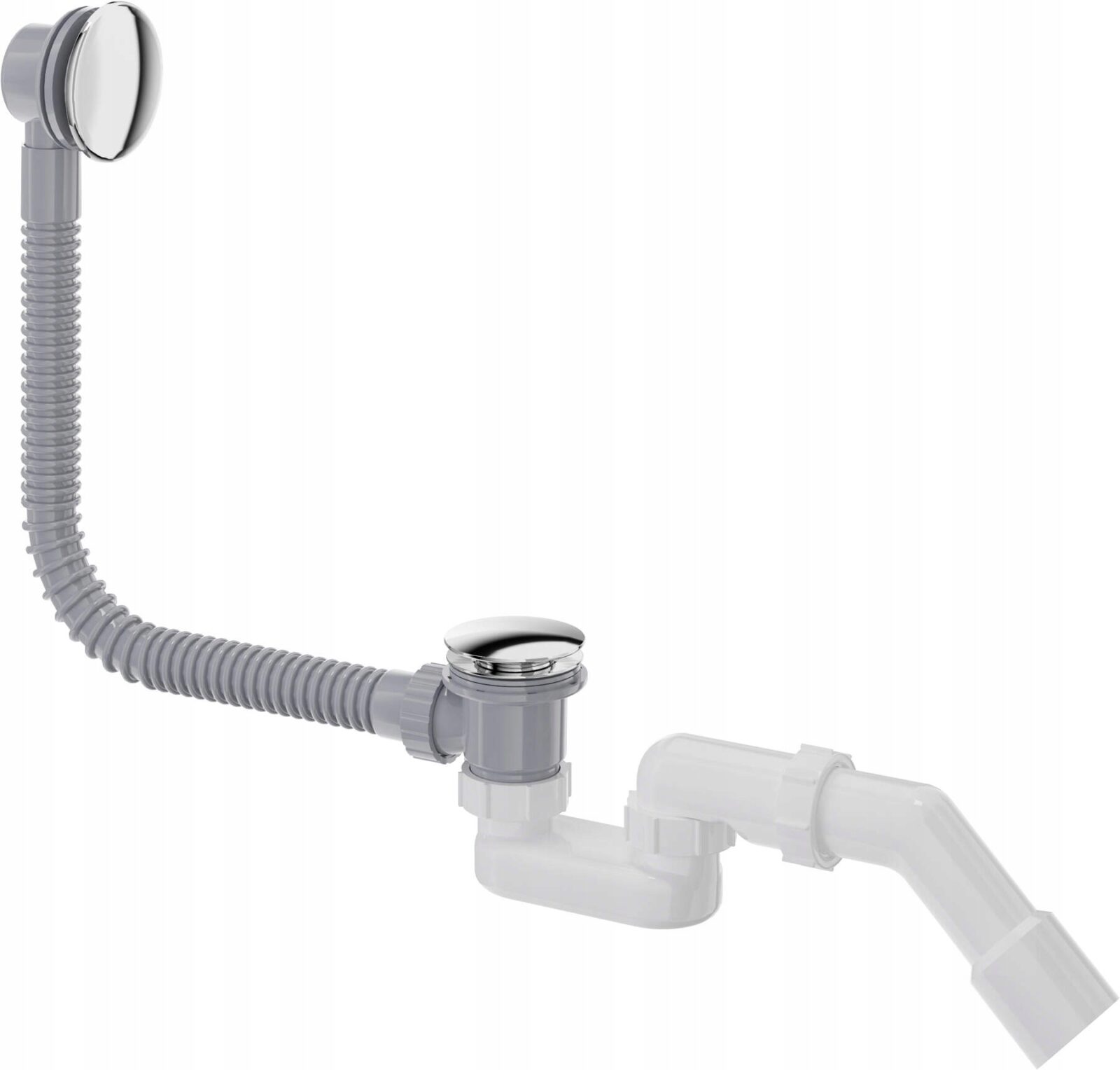 Syfon do wanny click-clack Deante chrom NHC 057B