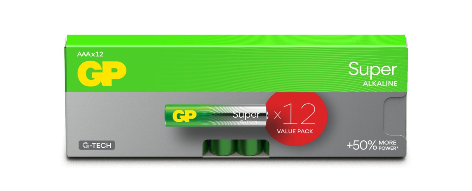 Bateria alkaliczna GP Batteries AAA (R3) 12 szt.