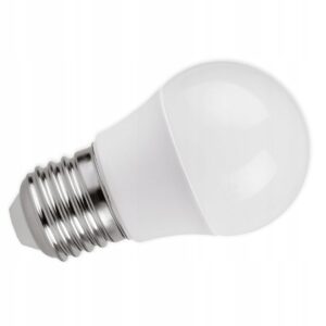 Żarówka LED E27 ECO LIGHT 4000k 630lm 7W BARWA BIAŁA NEUTRALNA KULKA